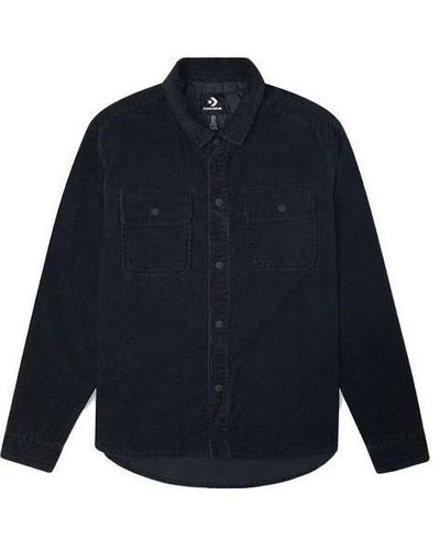 Converse Sports Cargo Corduroy Shirt Jacket - Blue