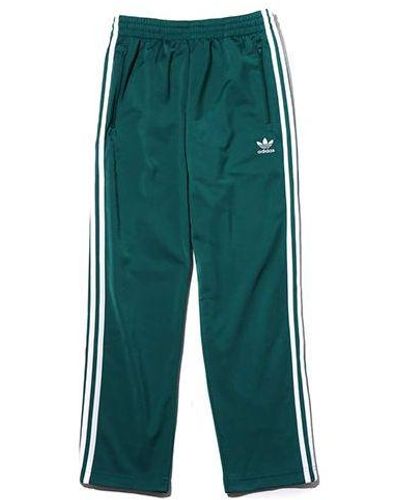 adidas Originals Firebird Track Pants Casual Sports Long Pants - Green