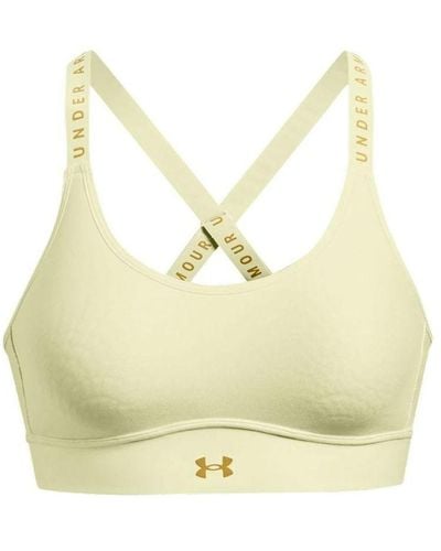 Under Armour Infinity Mid Covered Sports Bra - Metallic