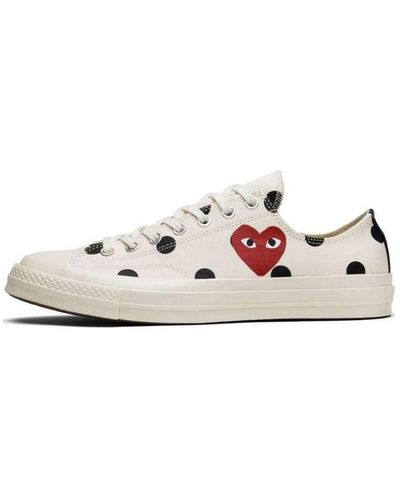 Converse X Comme Des Garcons Play Chuck 70 Low - Pink