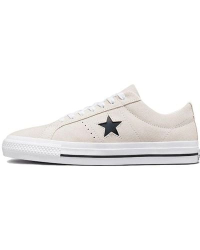 Converse One Star Pro Suede Low - White