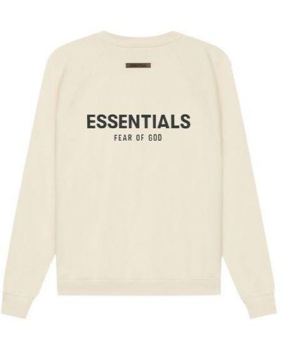 Fear Of God Ss21 Pull-over Crewneck Cream - White