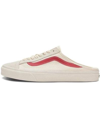 Vans Style 36 Mule Low Tops Casual Skateboarding Shoes Red - Pink