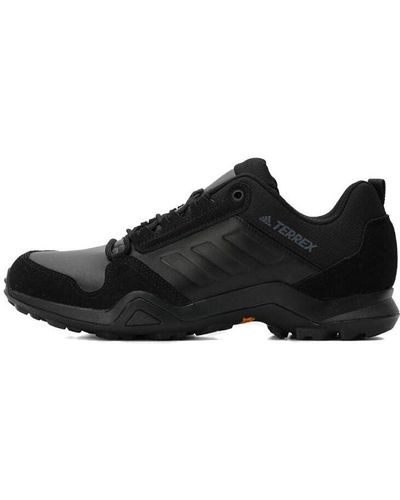adidas Terrex Ax3 Leather Shoes - Black