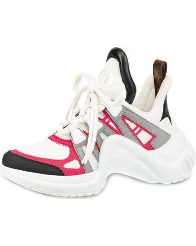 Pink Louis Vuitton Sneakers for Women | Lyst