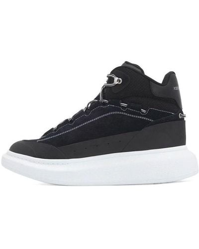 Alexander McQueen Larry High-top Sneakers - Black
