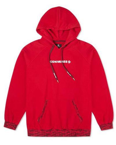 Converse New Year Series Tiger Stripes Hoodie - Red