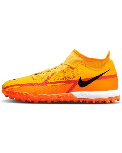 Nike Phantom Gt2 Academy Df Tf Turf Soccer Shoes - Orange