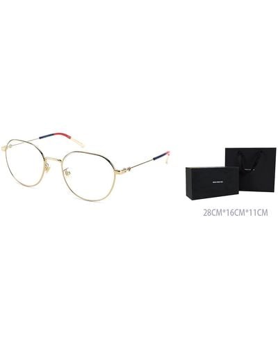 Gucci Vintage Round Frame Alloy Optical Glasses Holder - Metallic