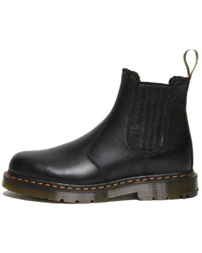 Dr. Martens 2976 Wintergrip Leather Chelsea Boots - Black