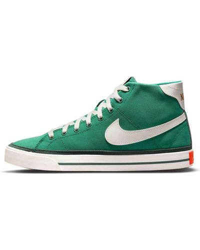 Nike Court Legacy Canvas Mid - Green