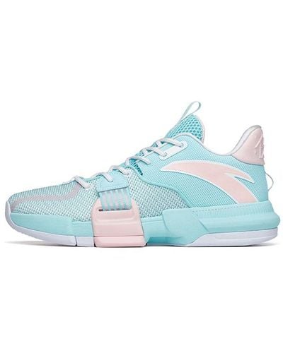 Anta 1 Td Squeaky Basketball Professional Shoes - Blue
