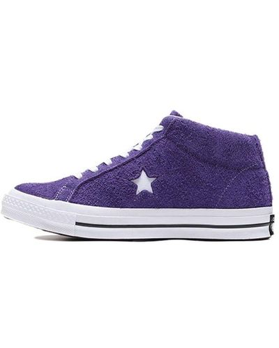 Converse One Star Mid - Purple
