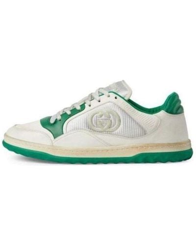 Gucci Mac80 Embroidered Sneakers - Green