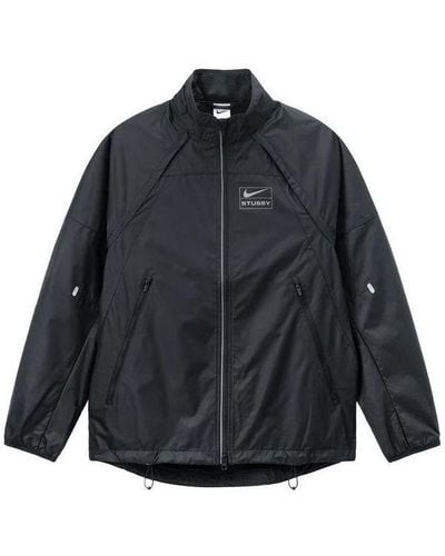 Nike X Stussy Reversible Jacket in Black for Men | Lyst