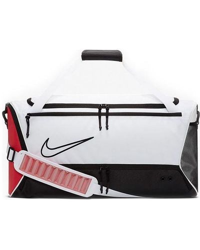 Nike Elite Basketball Duffel Bag - White