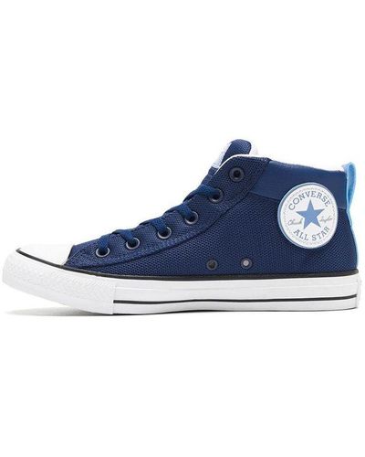 Converse Chuck Taylor All Star Ctas Street Mid Sneakers - Blue