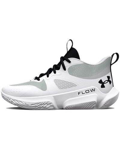 Under Armour Flow Breakthru 3 Basketball Shoes - White