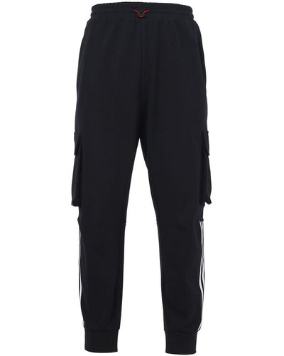 adidas Cny Pnt Dk New Year's Edition Cargo Pocket Bundle Feet Sports Pants - Black