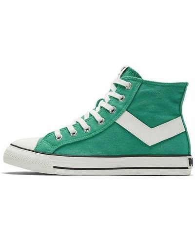 Product Of New York High-top Canvas Sneakers - Green