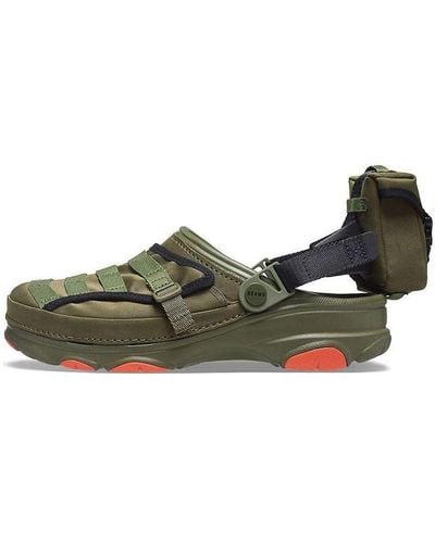 Crocs™ Beams X Classic All-terrain Military Clog - Green