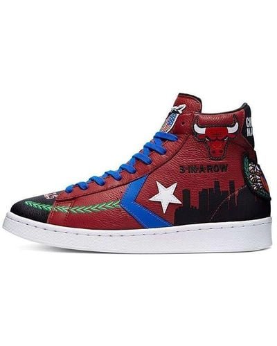 Converse Chinatown Market X Pro Leather High - Red