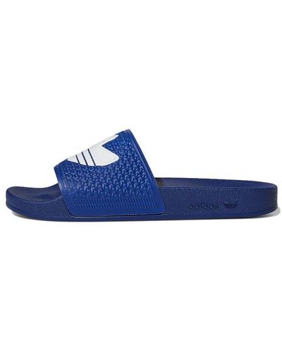 adidas Shmoofoil Slides - Blue
