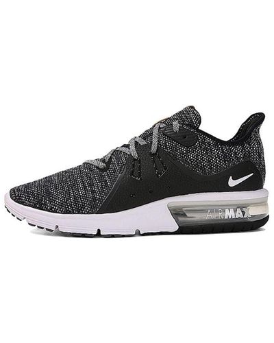 Nike Air Max Sequent 3 Running Shoes - Black