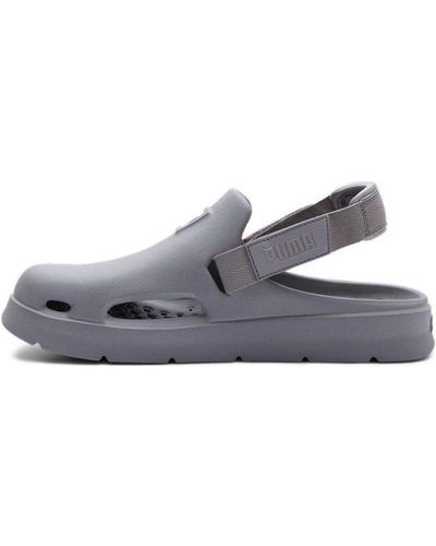 Gray PUMA Slip-on shoes for Men | Lyst