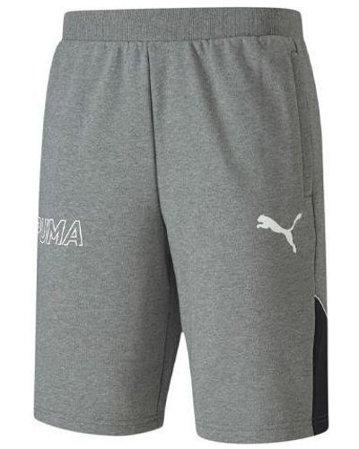 PUMA Logo Shorts - Gray