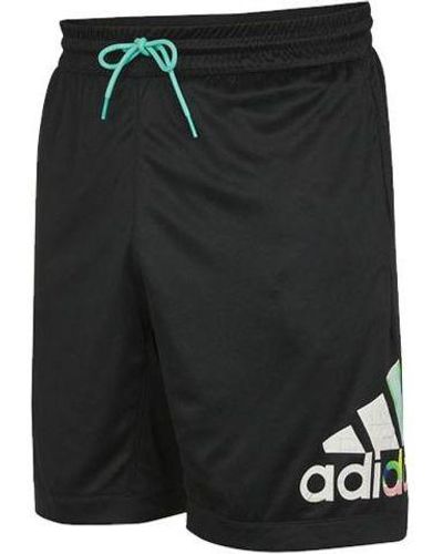 adidas Casual Basketball Sports Shorts - Black
