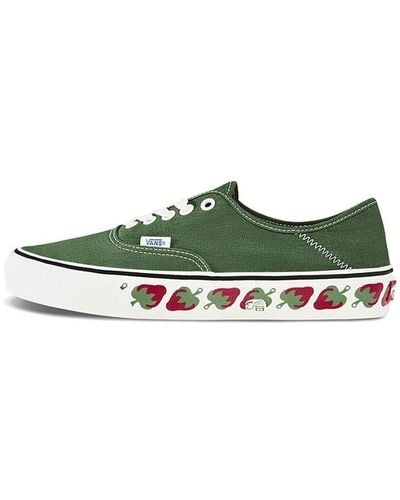 Vans strawberry shoes on sale green