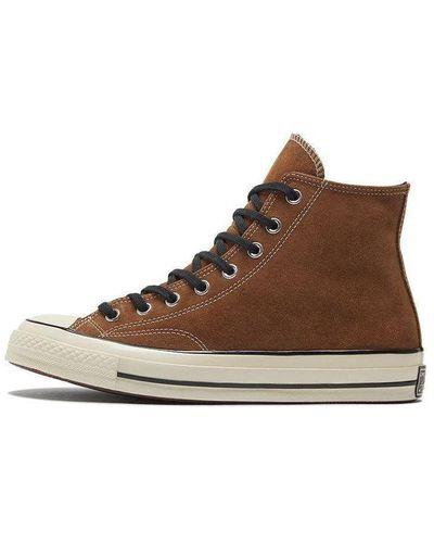 Converse Chuck 70 Suede High-top Sneakers - Brown