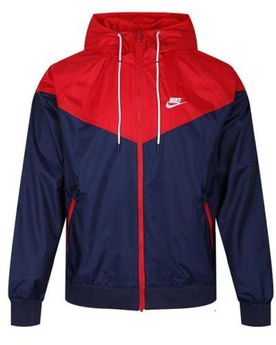 Nike Sportswear Windrunner Casual Hooded Jacket Navy - Blue