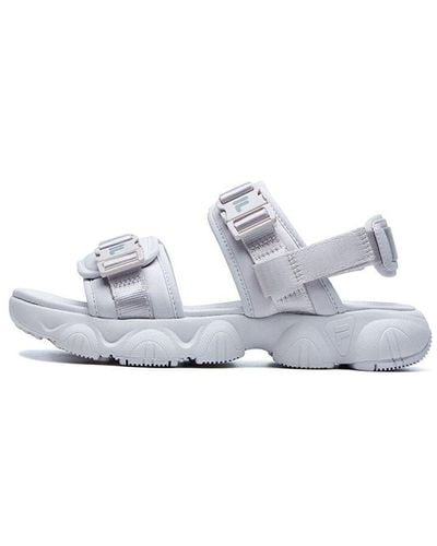Fila Casual Sandals For Gray - White