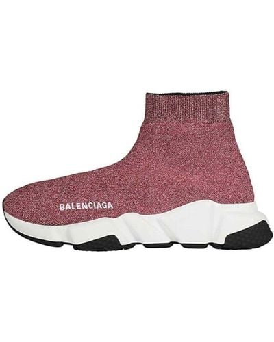 Balenciaga Speed 1.0 Sneakers - Purple
