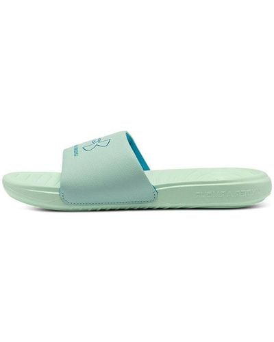 Under Armour Ansa Fixed Slides - Green