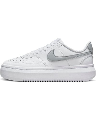 Nike Court Vision Alta Leather Shoes - White