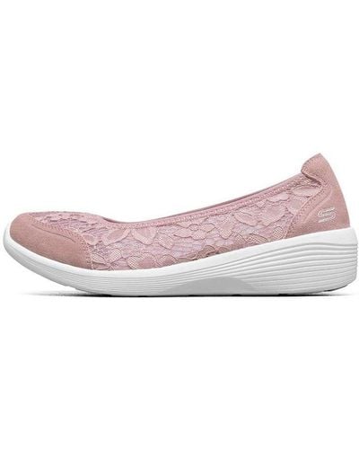 Skechers Arya Low-top Loafers - Pink