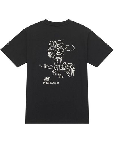New Balance Hiking Graphic T-shirt - Black