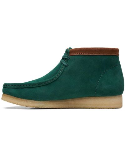 Clarks Wallabee Boots - Green