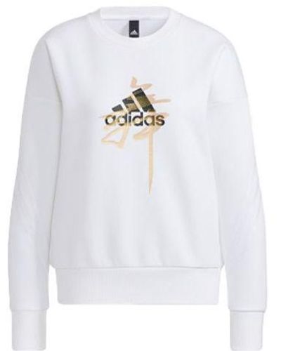 adidas Wx Crew Sweaters - White