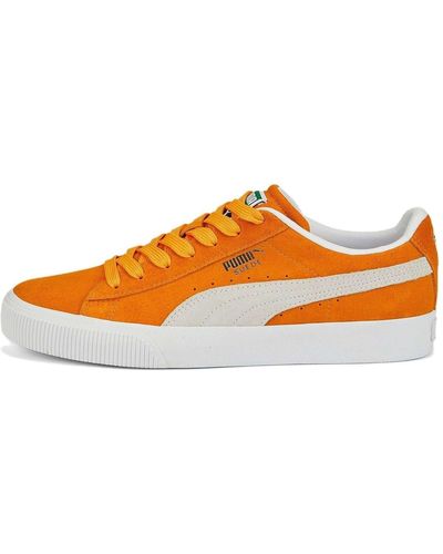 PUMA Suede Vulc Classic Shoes - Orange