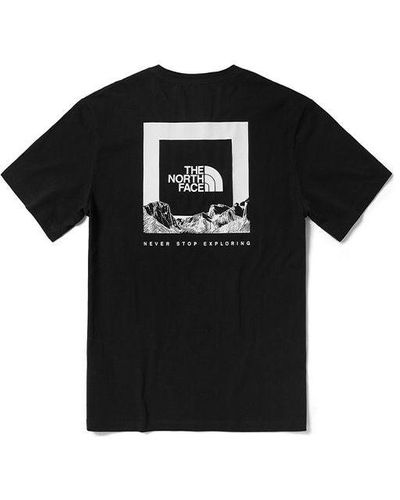 The North Face Logo Graphic T-shirt - Black