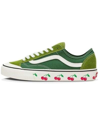 Vans Style 36 Decon Sf Casual Low Tops Skateboarding Shoes - Green