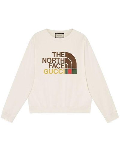 Gucci X The North Face Cotton Sweatshirt - White