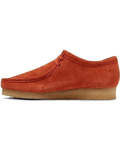 Clarks Wallabee - Red