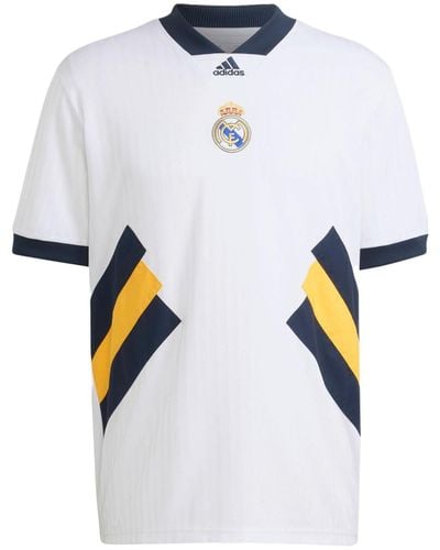 adidas Real Madrid Icon Retro Shirt - White