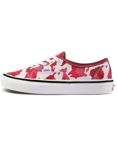 Vans Authentic 44 Dx Camouflage - Red