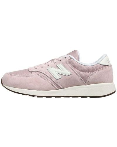 New Balance 420 Pink - White